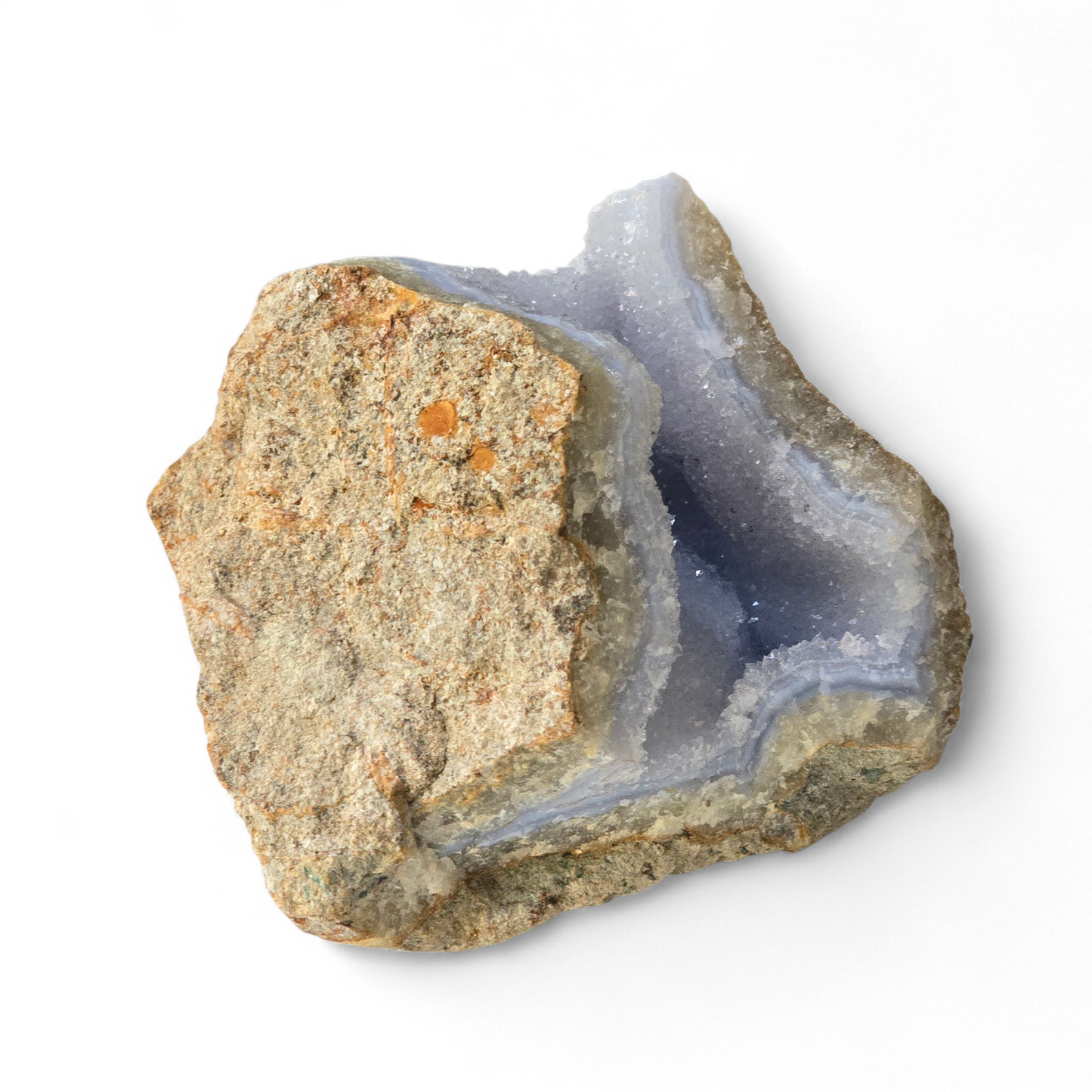 Blue Lace Agate Geode