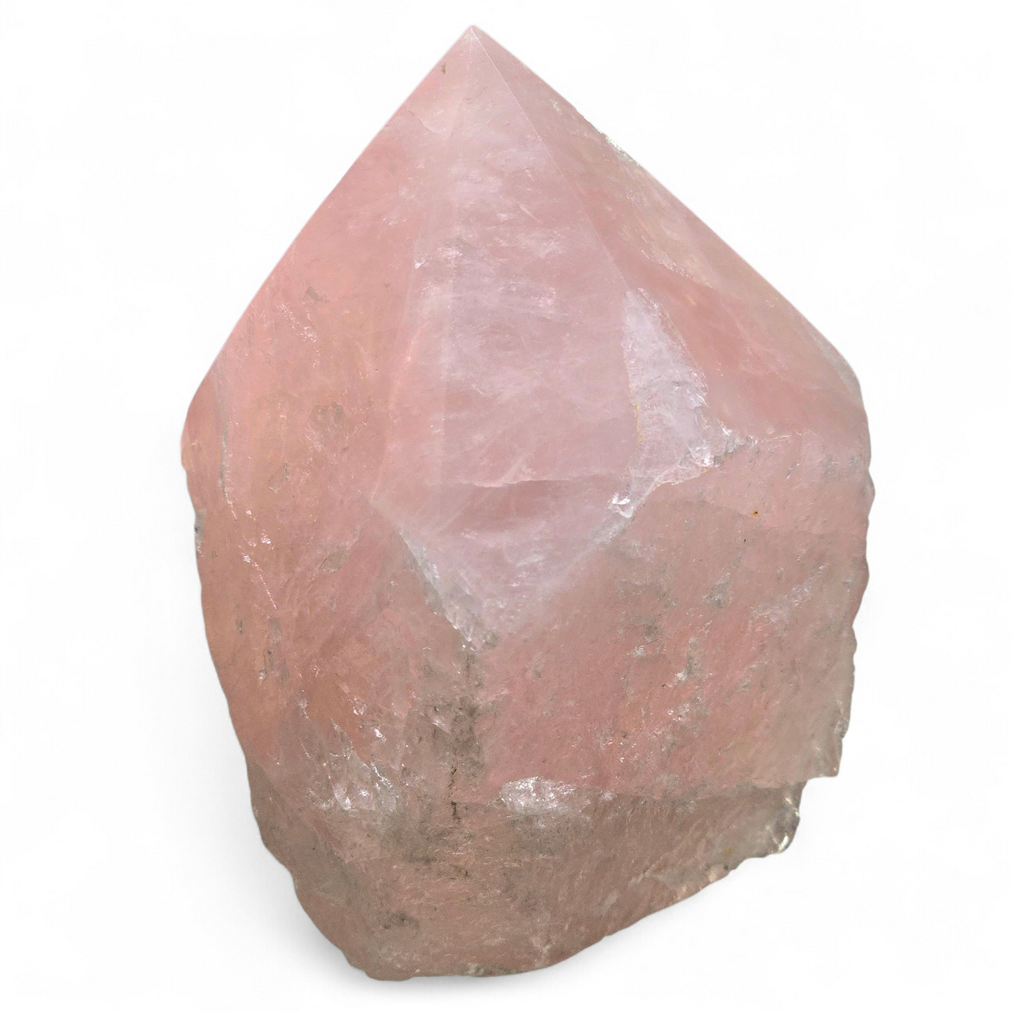 Rose Quartz Point Cut Base #1