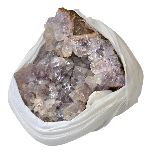 The Crown of Peace: Raw Natural Amethyst Cluster Specimen