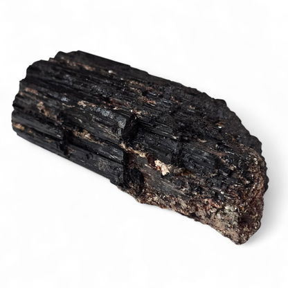 The Deflector Shield: Premium Raw Black Tourmaline with Mica