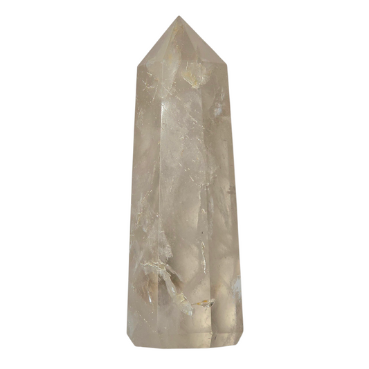 Grounded Power: 8-Sided Smoky Quartz Tower