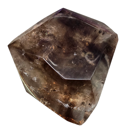 Polished Smoky Quartz Rainbow Freeform