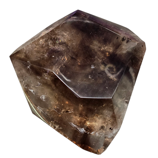 Polished Smoky Quartz Rainbow Freeform