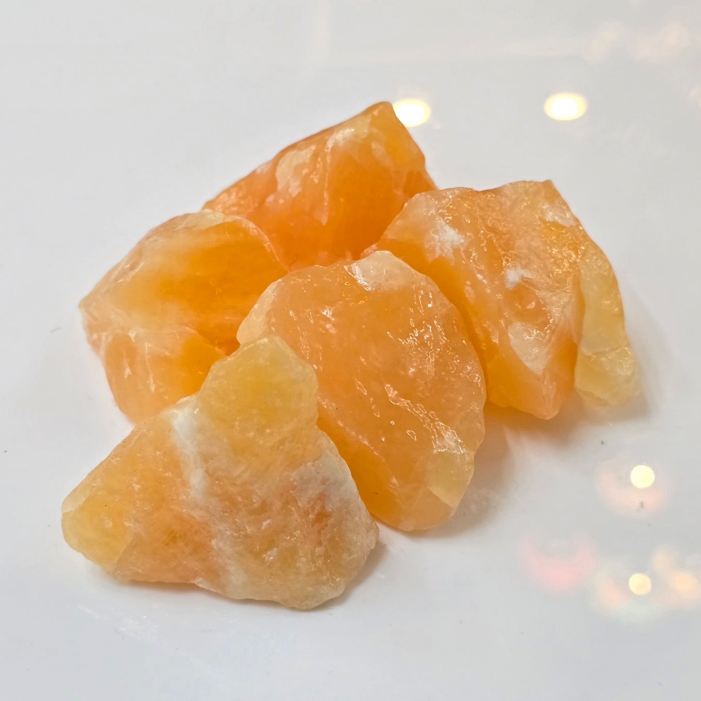 Orange Calcite Raw