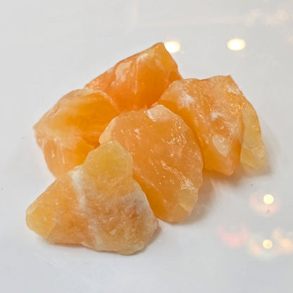 Orange Calcite Raw