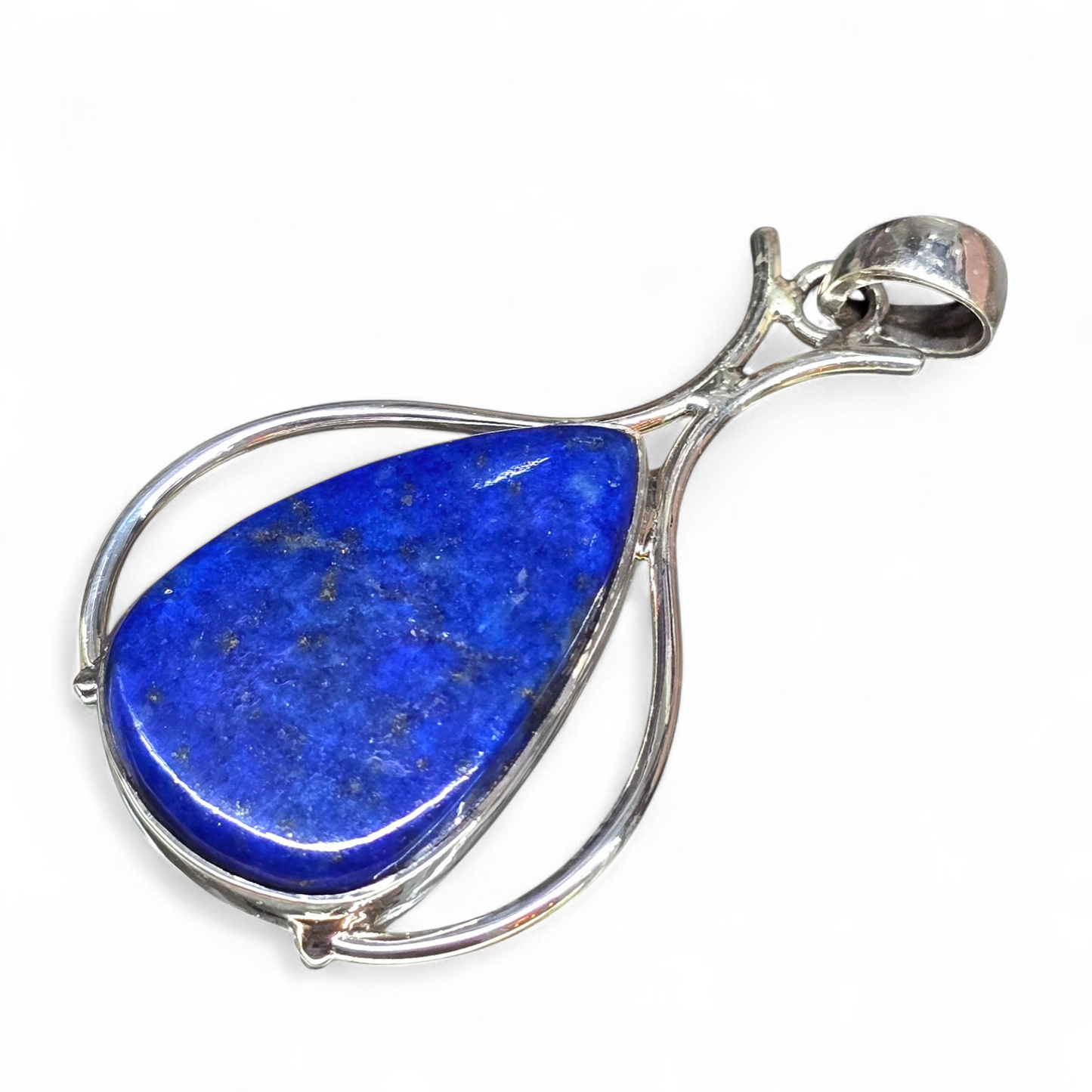 Lapis Lazuli Pendant #2 (Sterling Silver 925)