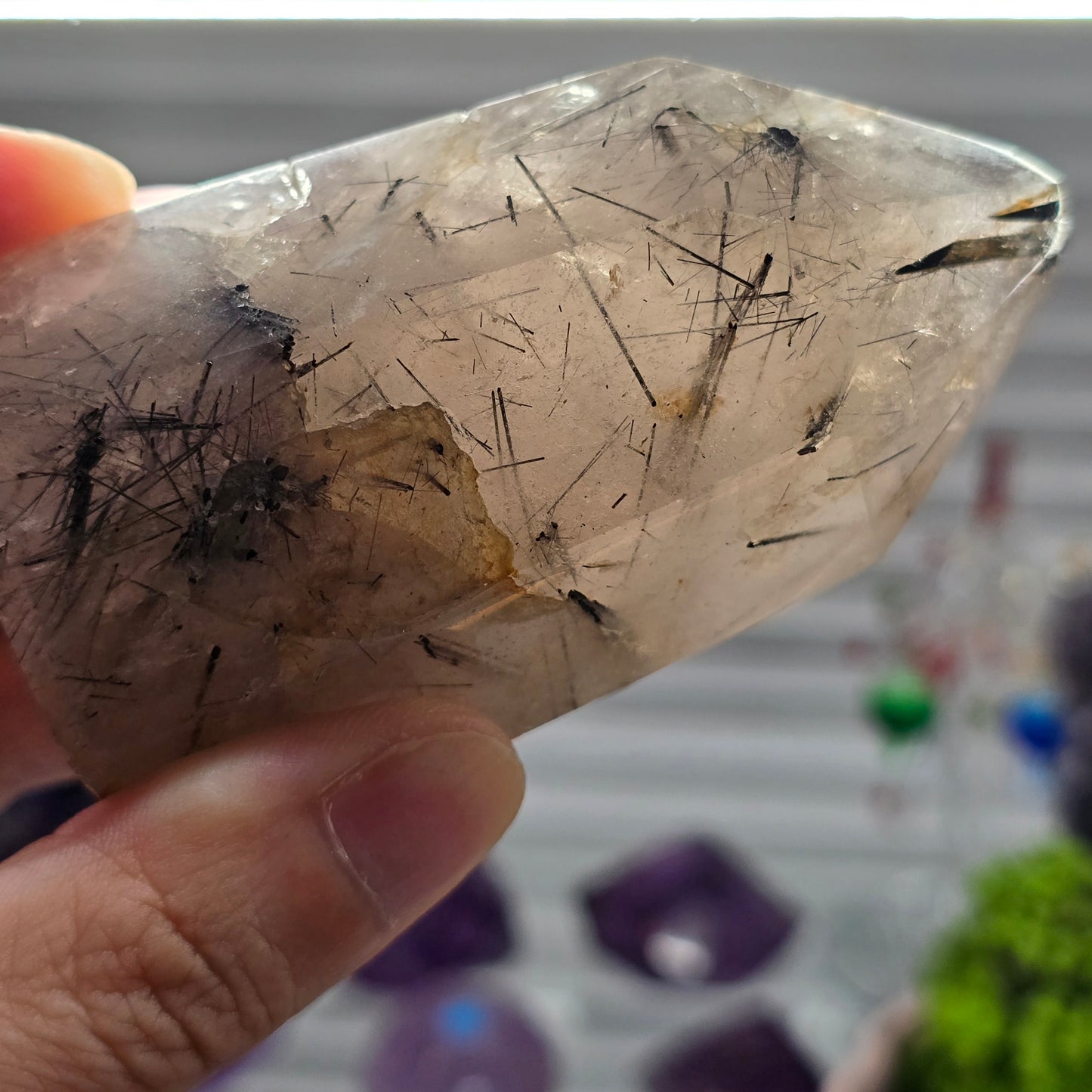 Black Rutilated Quartz Generator