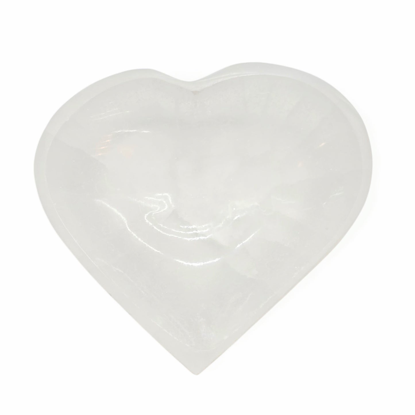 Selenite Bowl Heart Shaped (L)