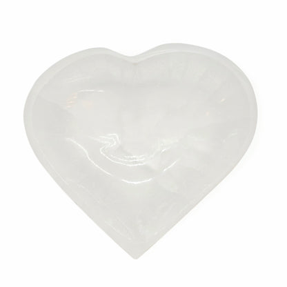 Selenite Bowl Heart Shaped (L)