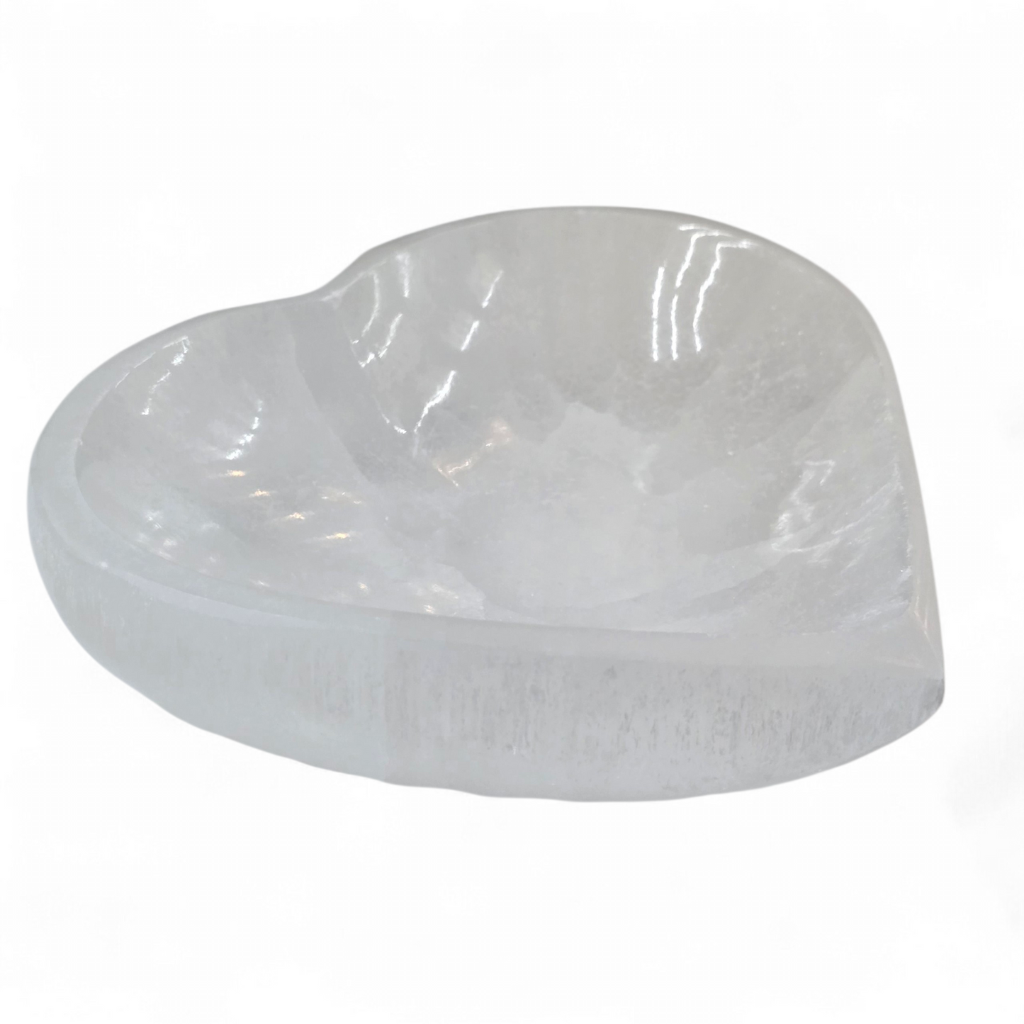Selenite Bowl Heart Shaped (L)