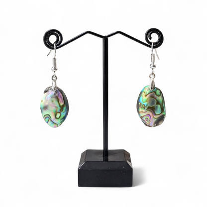 Abalone Paua Shell Earrings #4