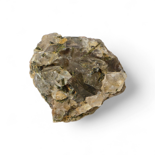 Green Tourmaline Cluster #1