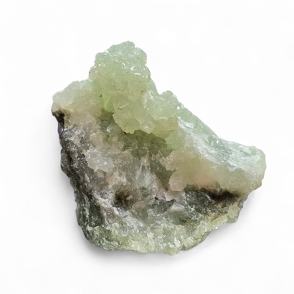 The Forest Light: Raw Green Apophyllite Cluster