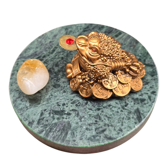 The Golden Messenger: Feng Shui Money Toad Altar