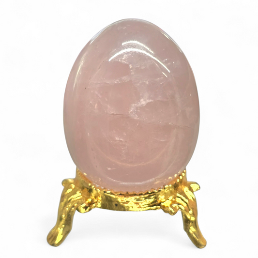 Rose Quartz Egg (approx. 32mm dia.)