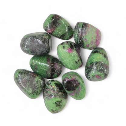 Ruby Zoisite Tumble Stone (AA Grade)