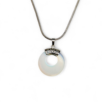 Opalite Circular Pendant