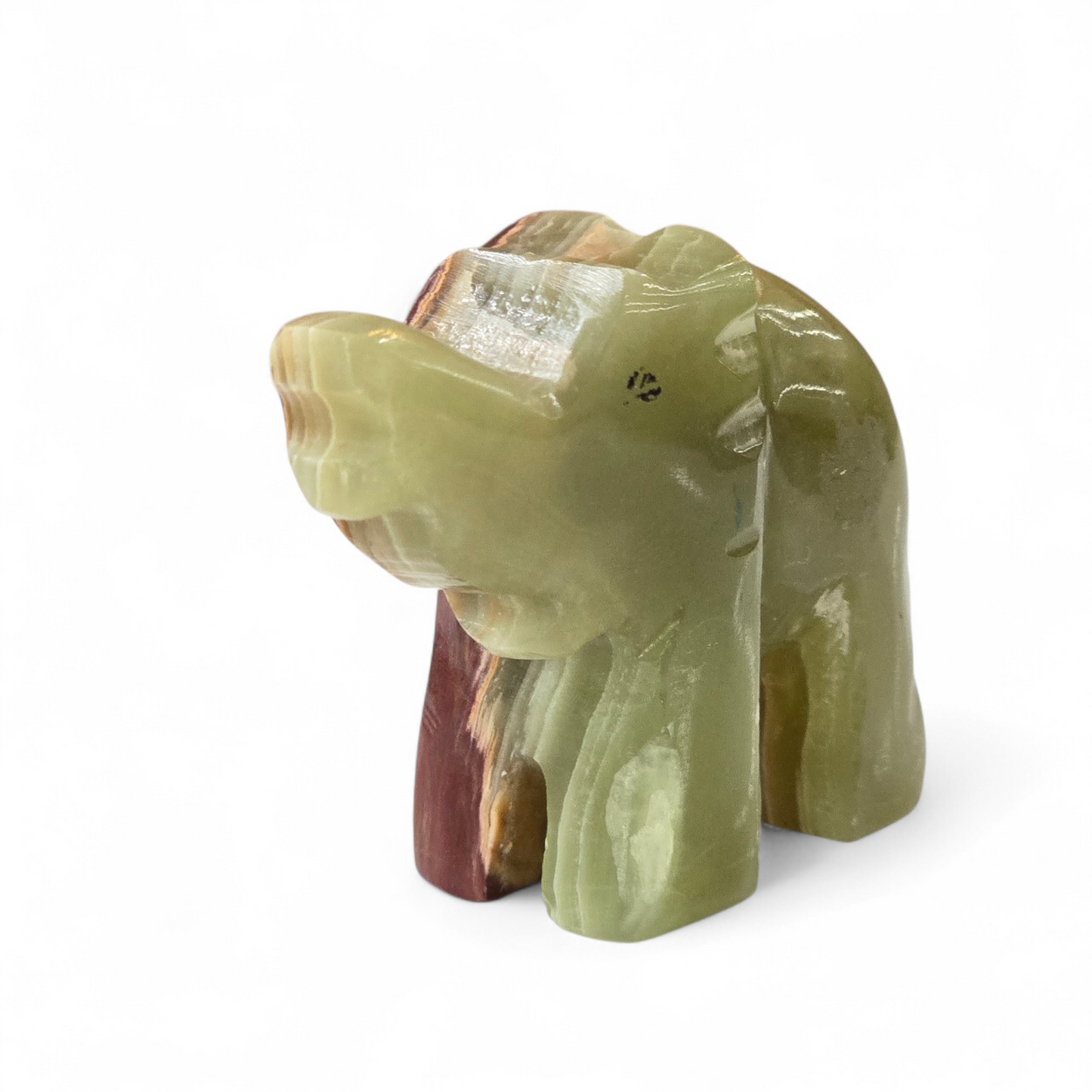 Green Onyx Elephant