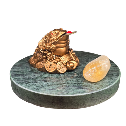 The Golden Messenger: Feng Shui Money Toad Altar