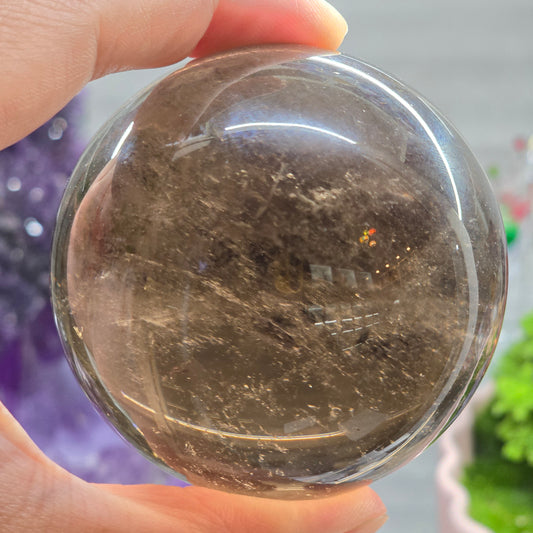 Smoky Quartz Sphere (63mm dia.)