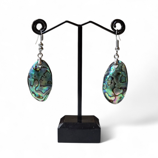 Abalone Paua Shell Earrings #3