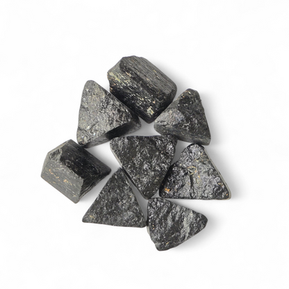 Black Tourmaline Rough Raw (AA Grade - Tibet)