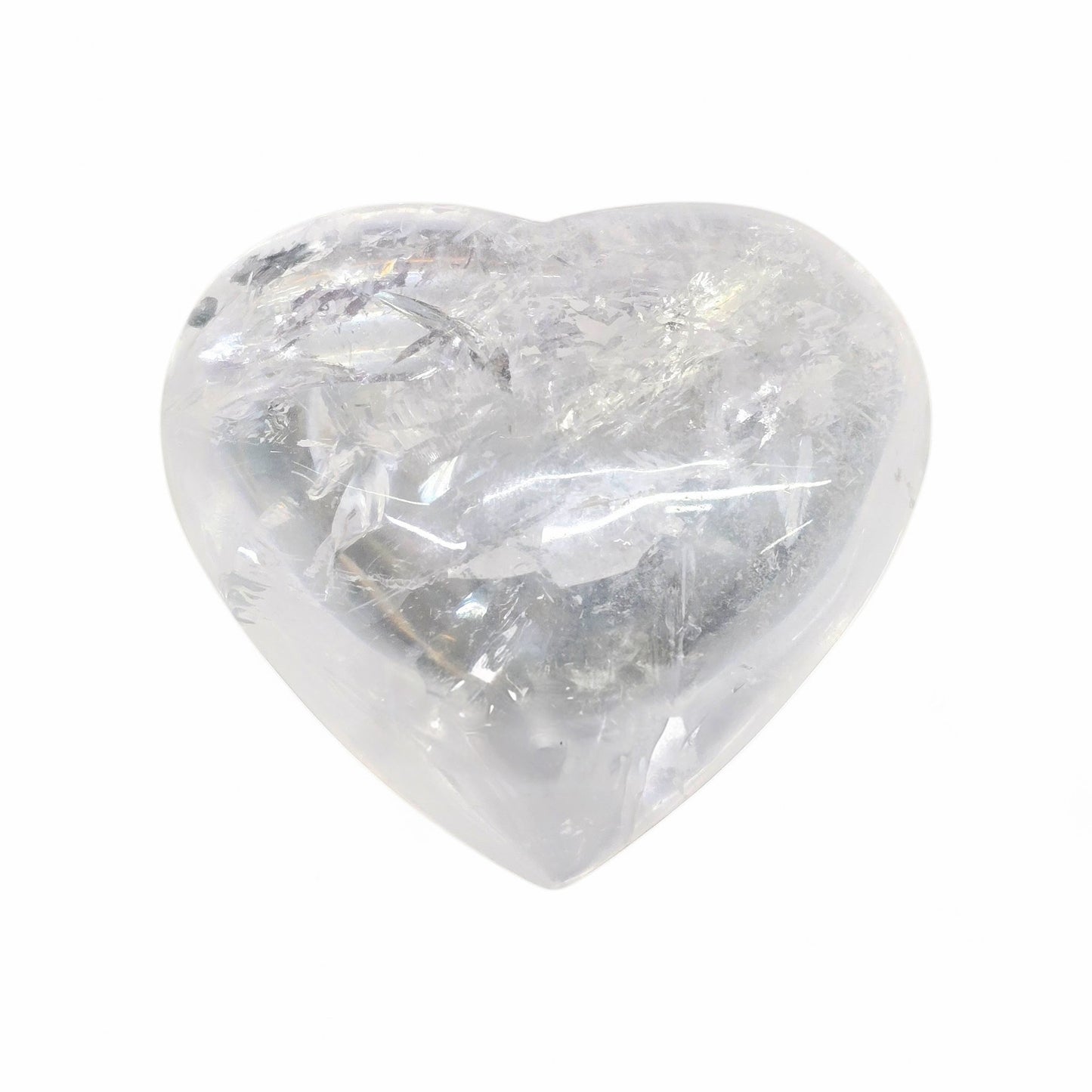 Clear Quartz Polished Heart #5