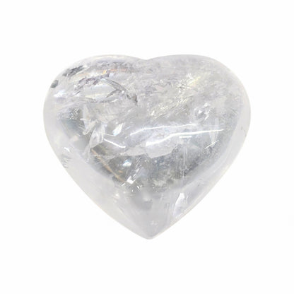 Clear Quartz Polished Heart #5