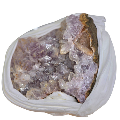 The Crown of Peace: Raw Natural Amethyst Cluster Specimen