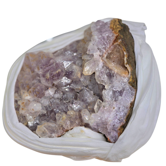 The Crown of Peace: Raw Natural Amethyst Cluster Specimen