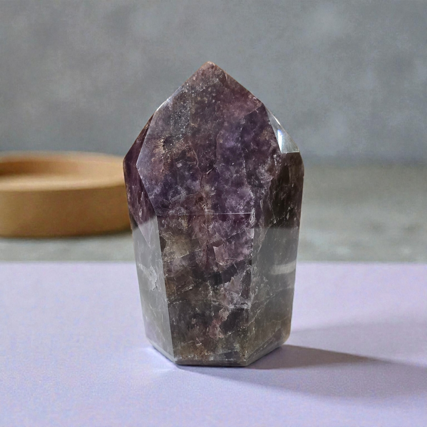 Super Seven Polished Point Cut Base