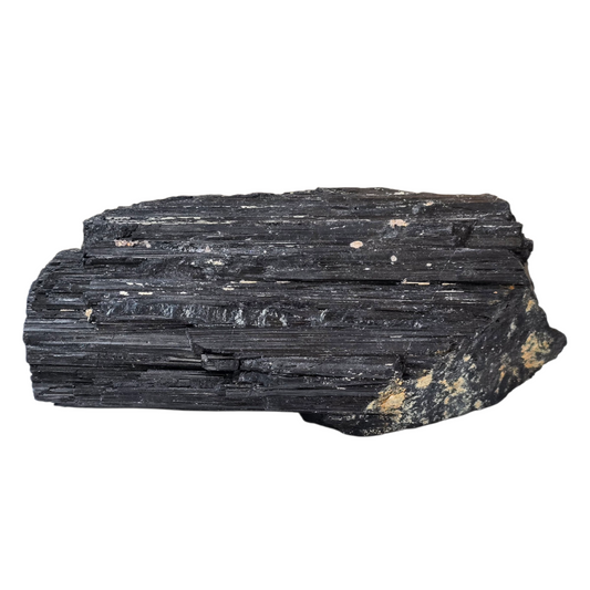 Ultimate Protection: Large 1.83kg Black Tourmaline Raw Log