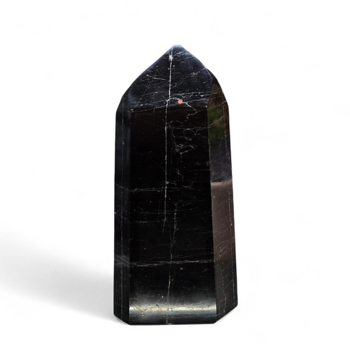 The Master Protector: Polished Black Tourmaline Generator