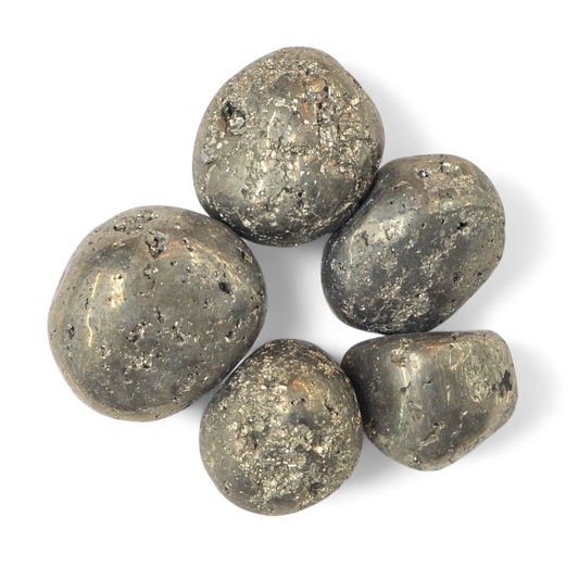 Pyrite Large Tumble Stone (AAA Grade - Peru)