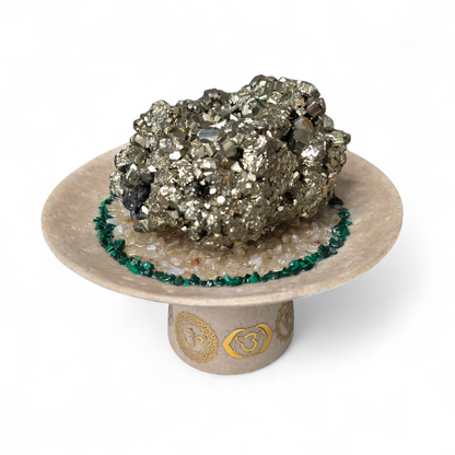 Abundance Manifestation Altar: Raw Pyrite AAA-Grade