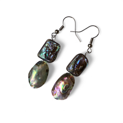 Abalone Paua Shell Earrings #2