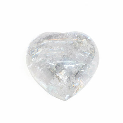 Clear Quartz Polished Heart #1