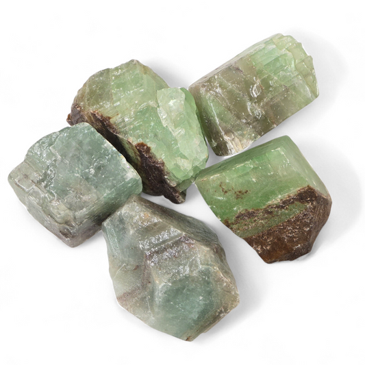 Green Calcite Raw