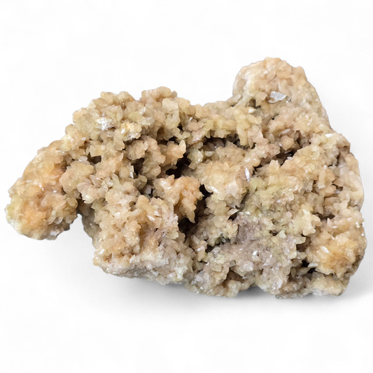 The Light Bringer: Raw Yellow Dogtooth Calcite Cluster