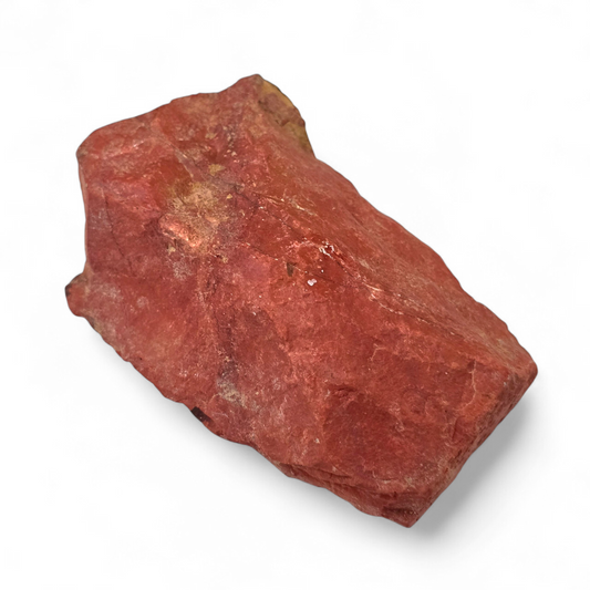 Earth’s Vitality: Raw Red Jasper Specimen