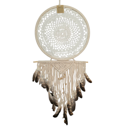Nomad Spirit Macramé Wall Hanging Dreamcatcher (Large)