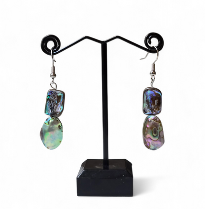 Abalone Paua Shell Earrings #2