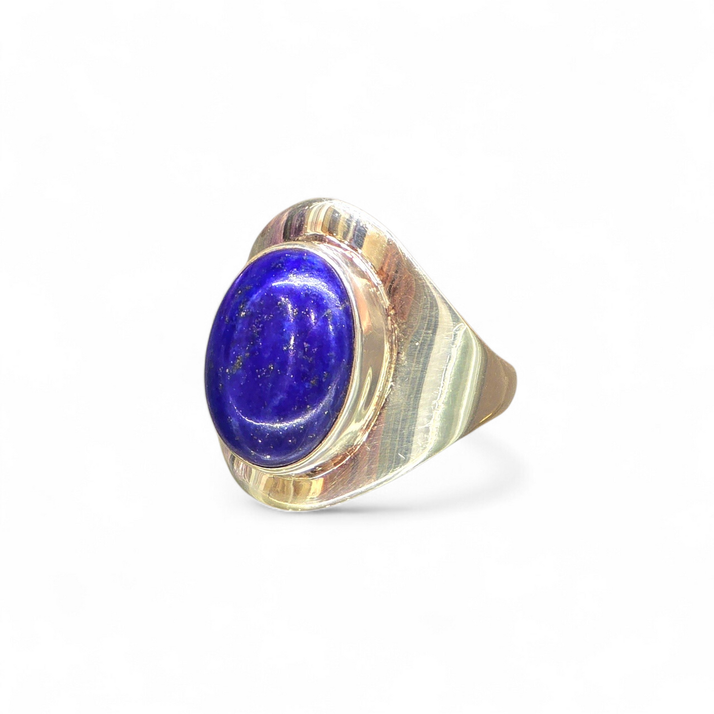 Lapis Lazuli Size 9 Ring (Sterling Silver 925)
