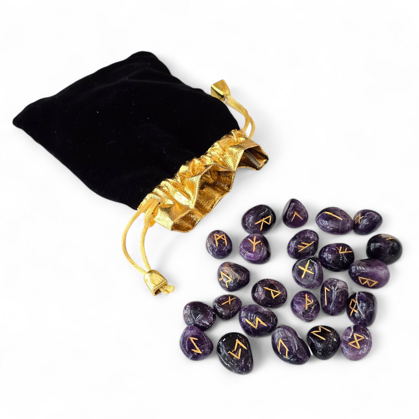 Amethyst Crystal Runes