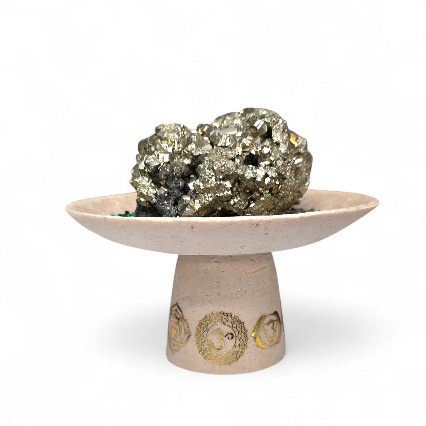 Abundance Manifestation Altar: Raw Pyrite AAA-Grade
