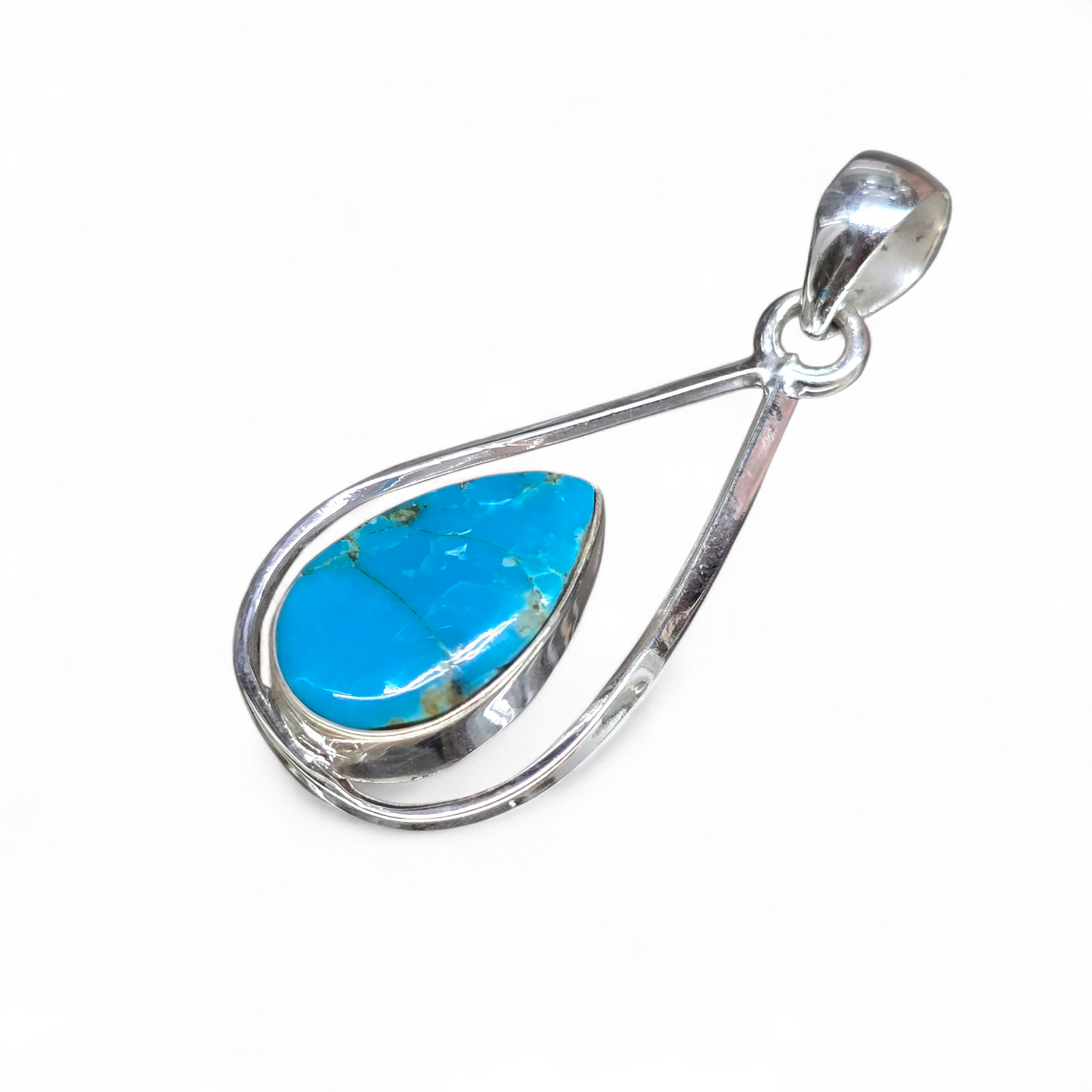 Arizona Turquoise Pendant (Sterling Silver 925)