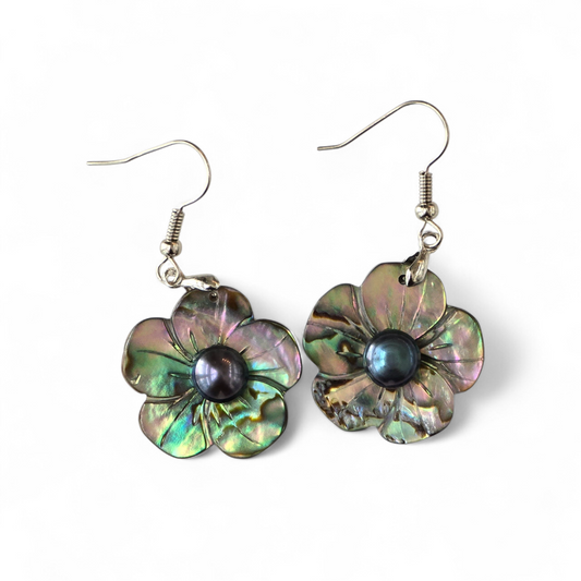 Abalone Paua Shell Earrings #7