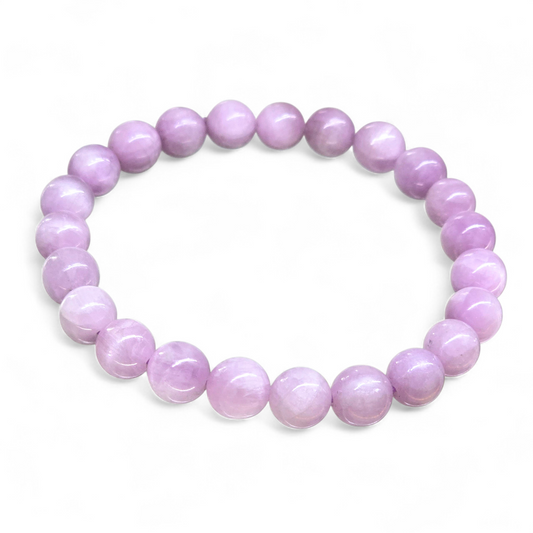 Kunzite Bracelet A (AAA Quality · 6mm Beads · 16cm)