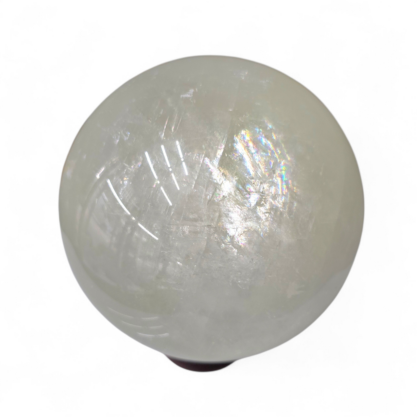 Visionary Clarity: Optical Calcite (Iceland Spar) Sphere
