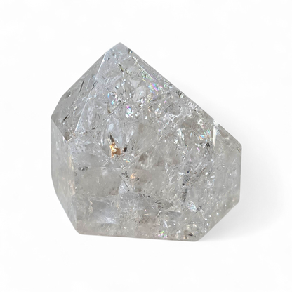 The Prismatic Powerhouse: Rainbow Crackle Quartz (Fire & Ice)